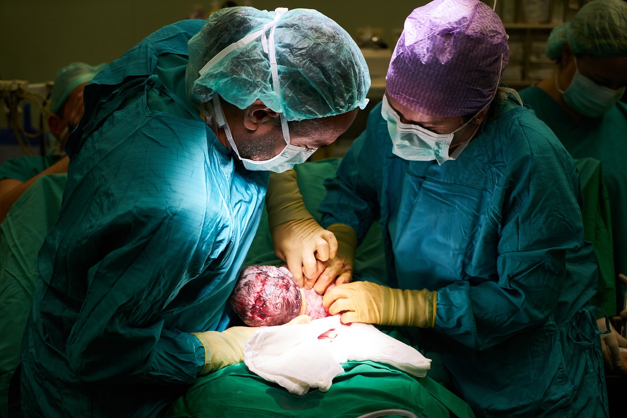 surgery born baby