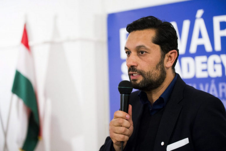 Roma rights activist mayor Bogdán László