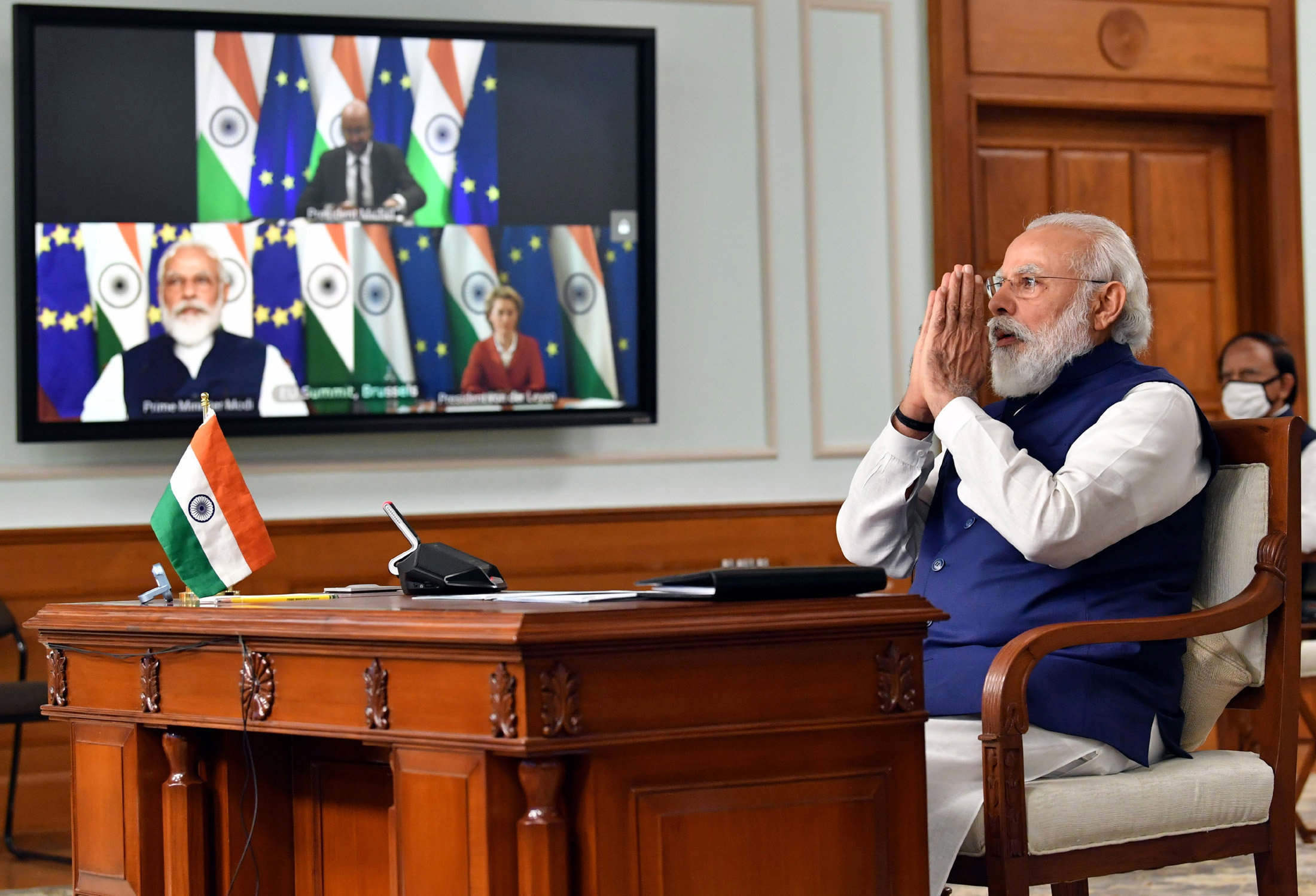 यूरोपीय संघ, भारत ने संबंधों को मजबूत करने का संकल्प लिया