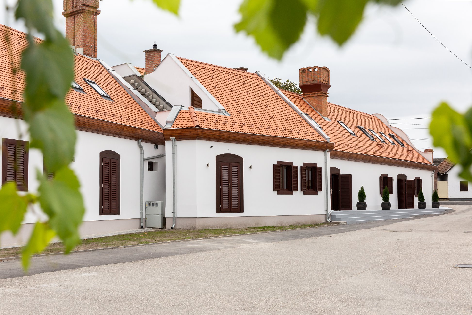 Hajós, Hungary, wine cellars