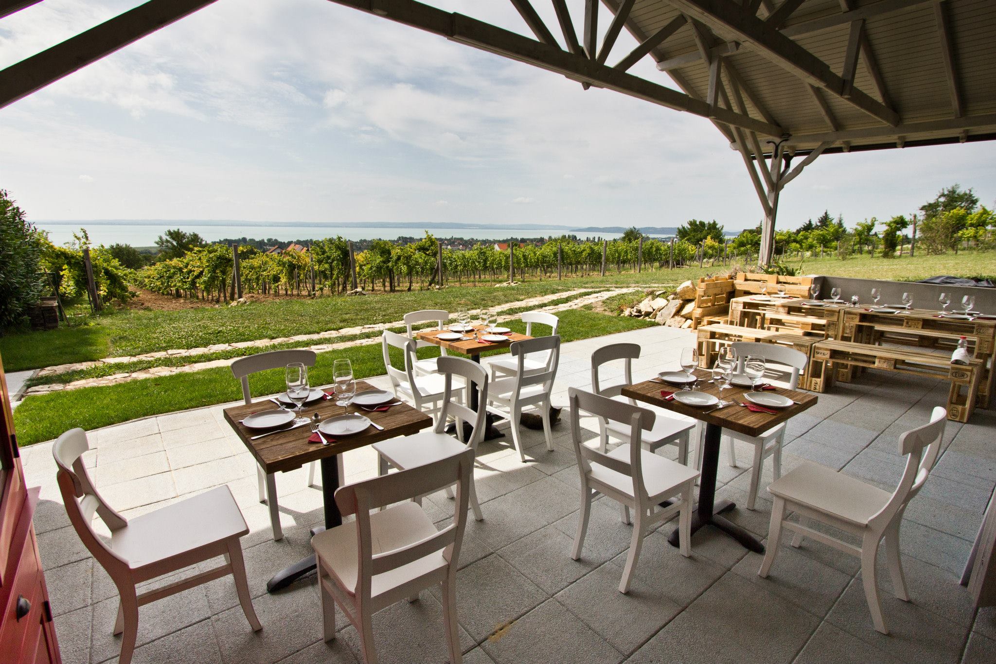 Homola Wine Terrace, Balaton, Hungary