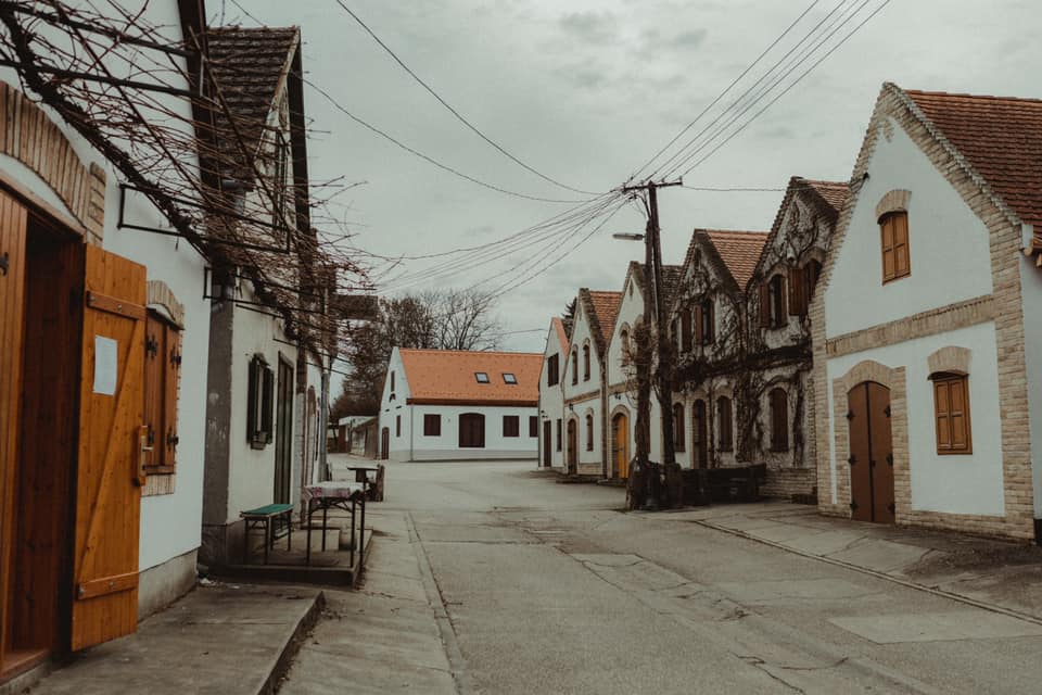 Hungary, wine cellars, Hajós