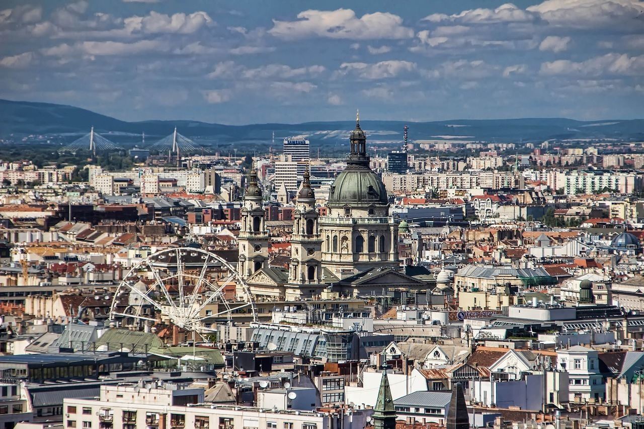 maďarsko budapest-panorama