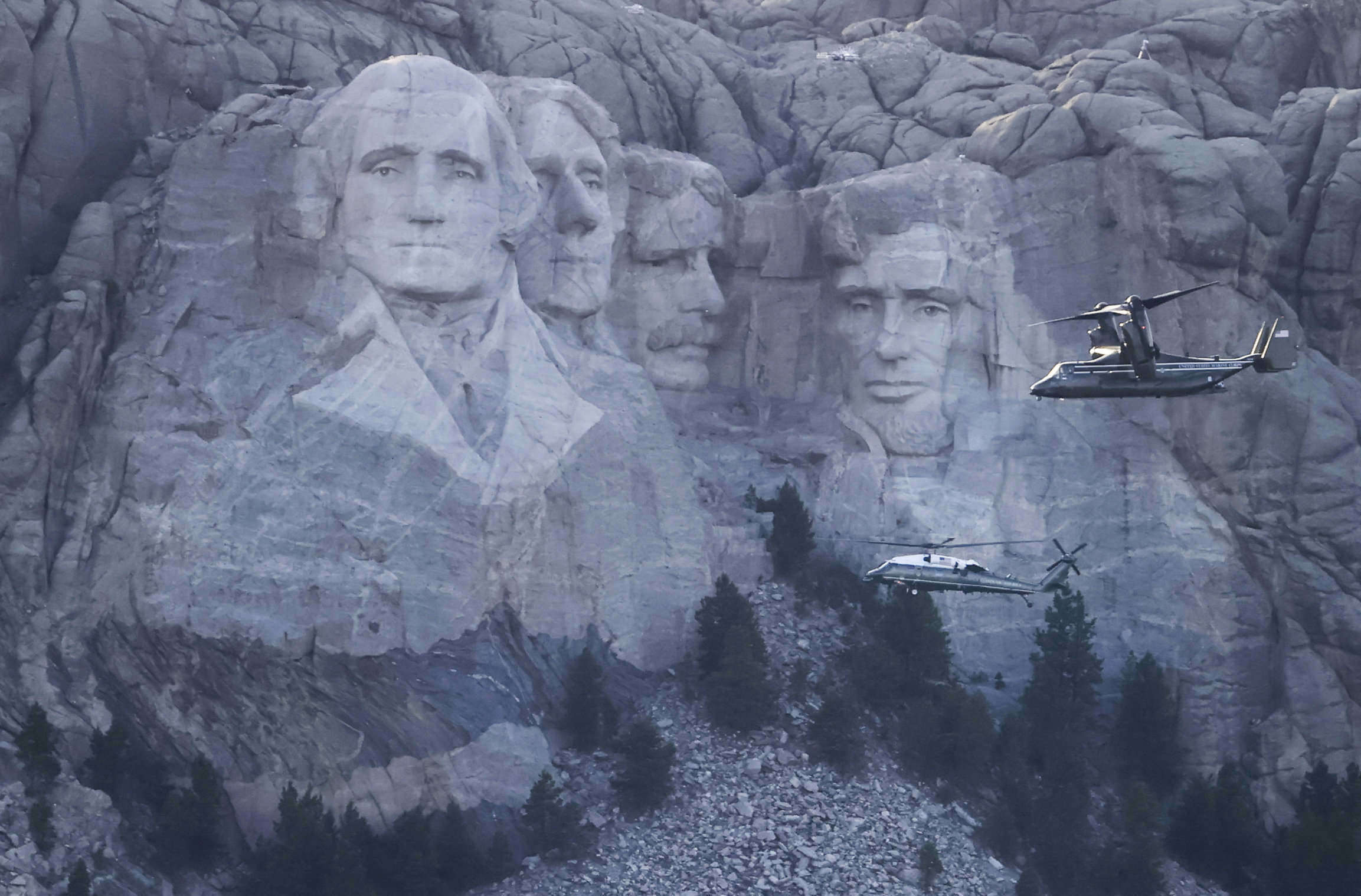 Mount Rushmore Trump