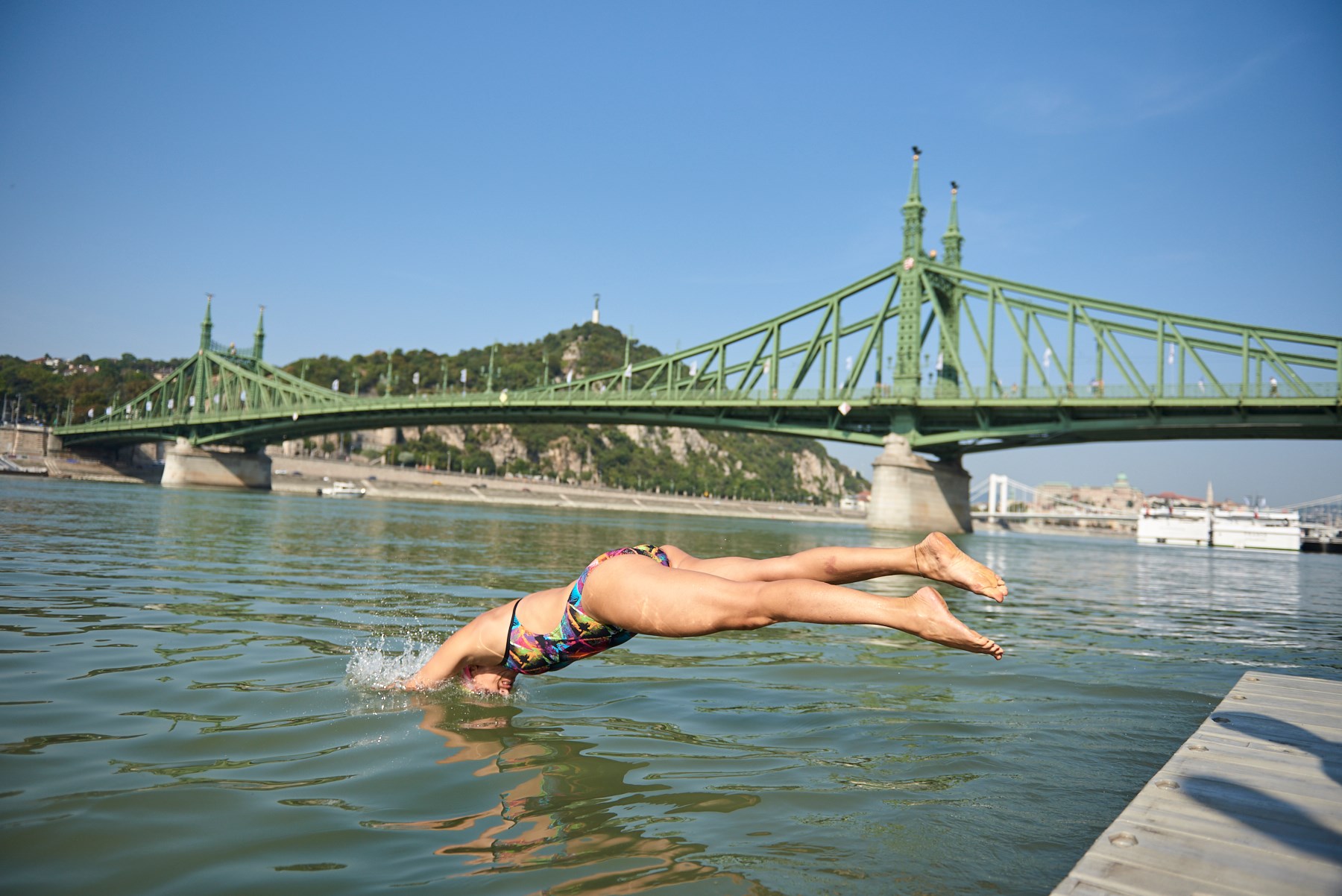 الألعاب الحضرية بودابست دانوب السباحة