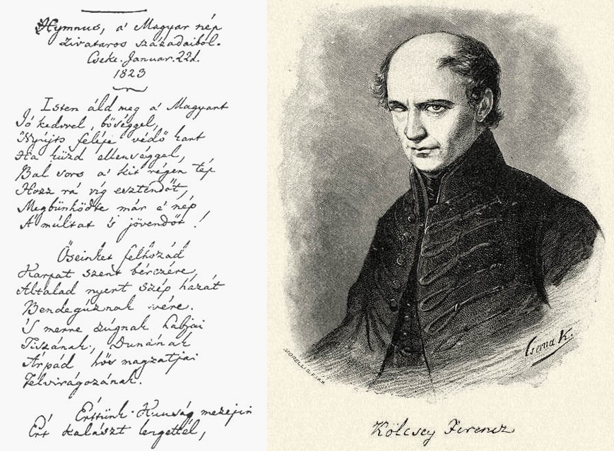 Ferenc Kölcsey-maďarský básník-literatura