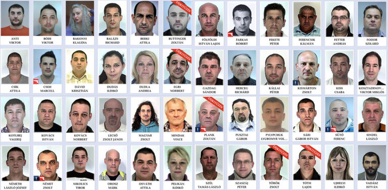 criminal list hungary