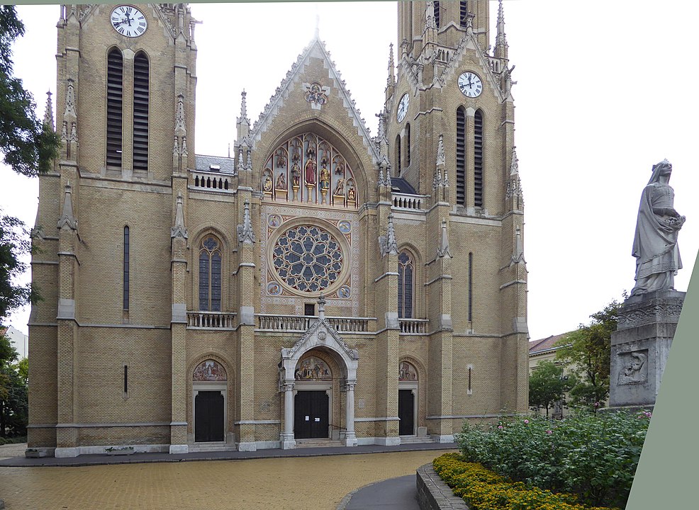 Budapest, Hungary, Church, Rózsák Square