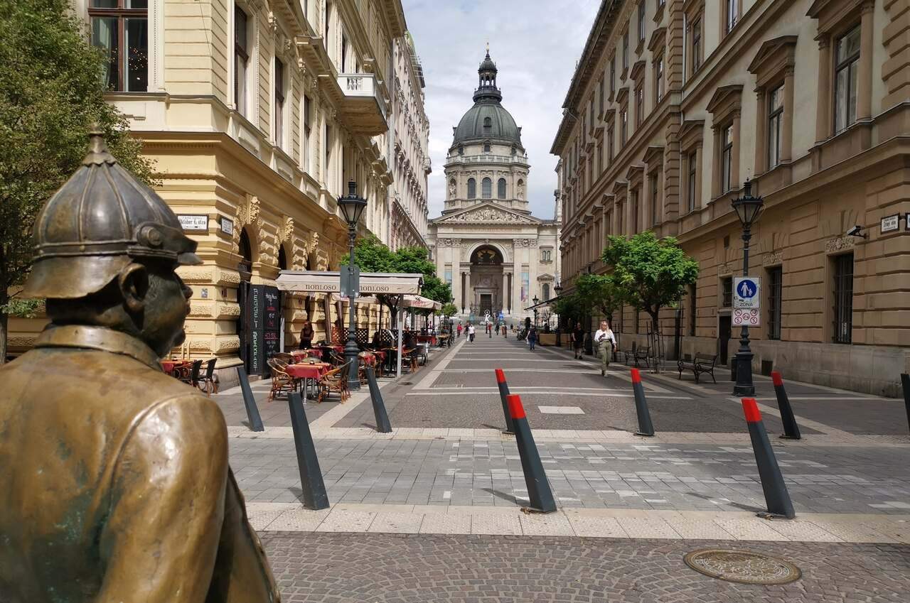 Budapešť cestovní ruch Maďarská koronavirová bazilika