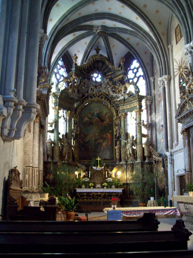 Sopron Kecske-templom Benedictine Church Inside