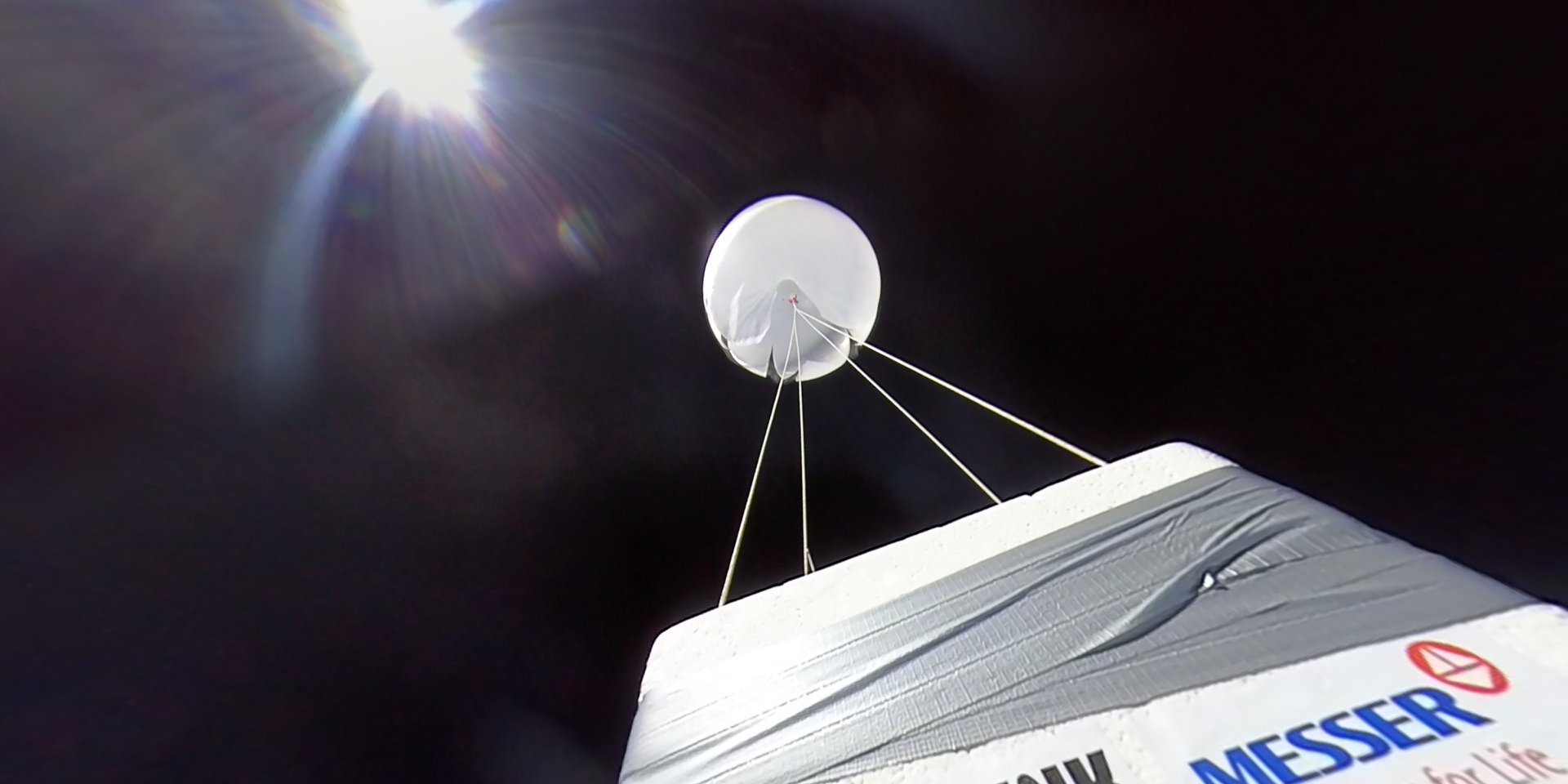 Űrbatyu II-high-altitude balloon-Hungary2