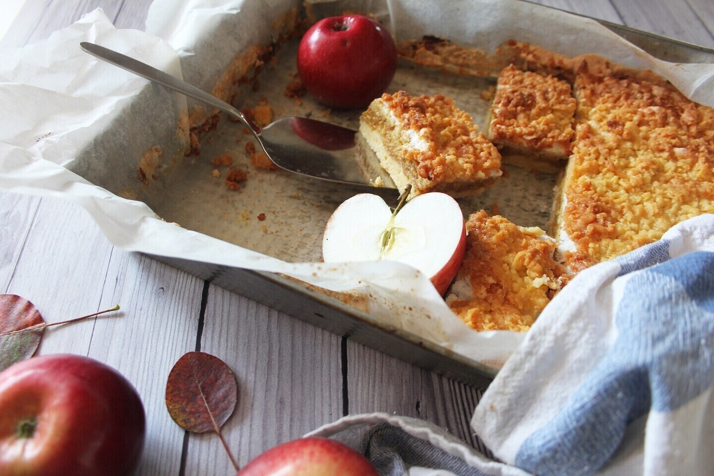 Jablečný koláč-jídlo-gastronomie-podzim