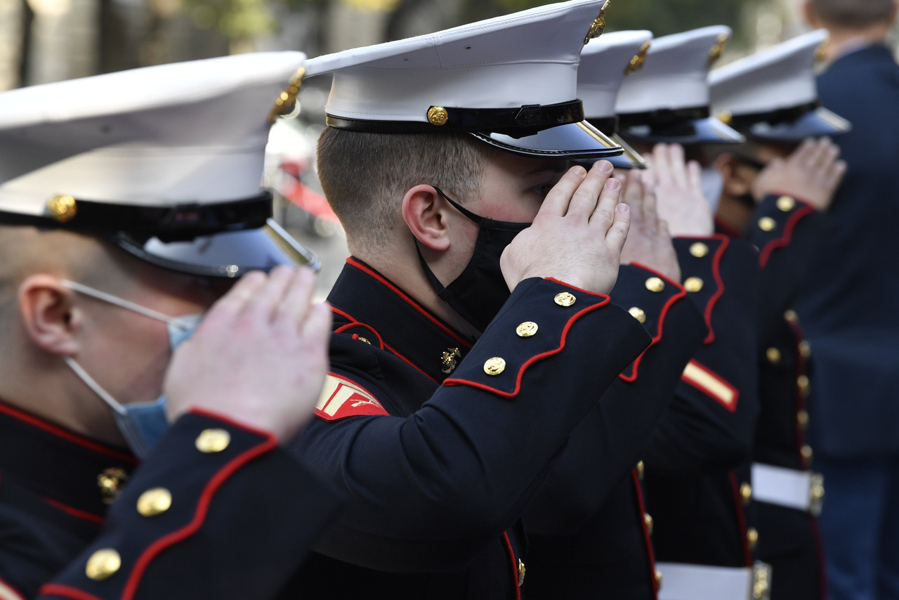 George Bush monument inaugrated in Budapest, Hungary