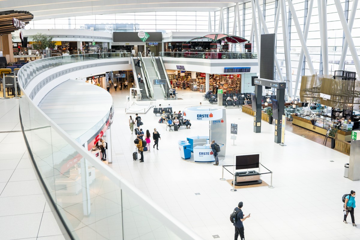 aeroportul din Budapesta în interior