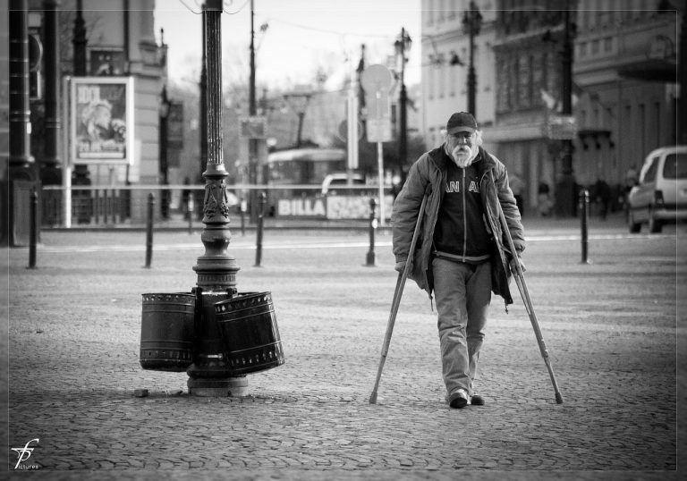 man-poor homeless
