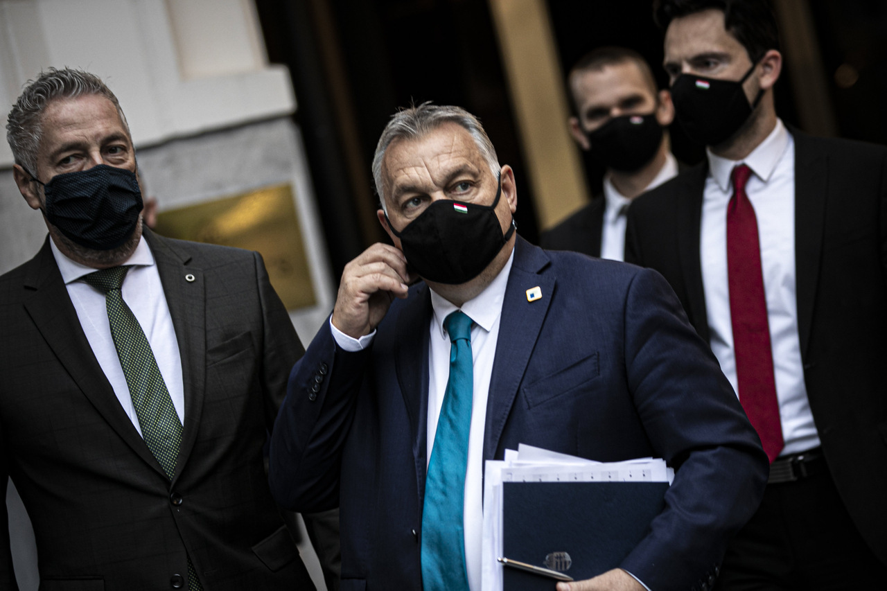 Orbán-Maske-Coronavirus