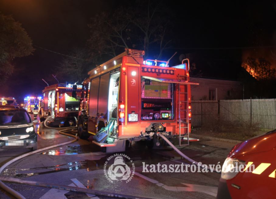 pazmany Sectorul 15 din Budapesta incendiu strada pázmány