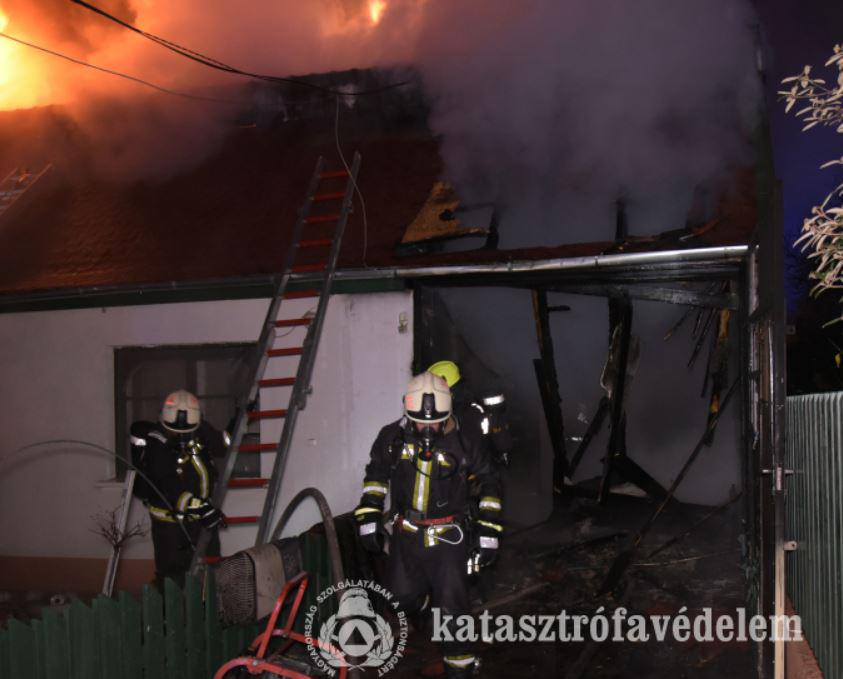 pazmany District 15 of Budapest fire pázmány street