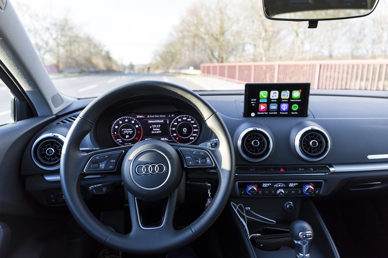 Android Auto Autó Kocsi Műszerfal لوحة القيادة أودي