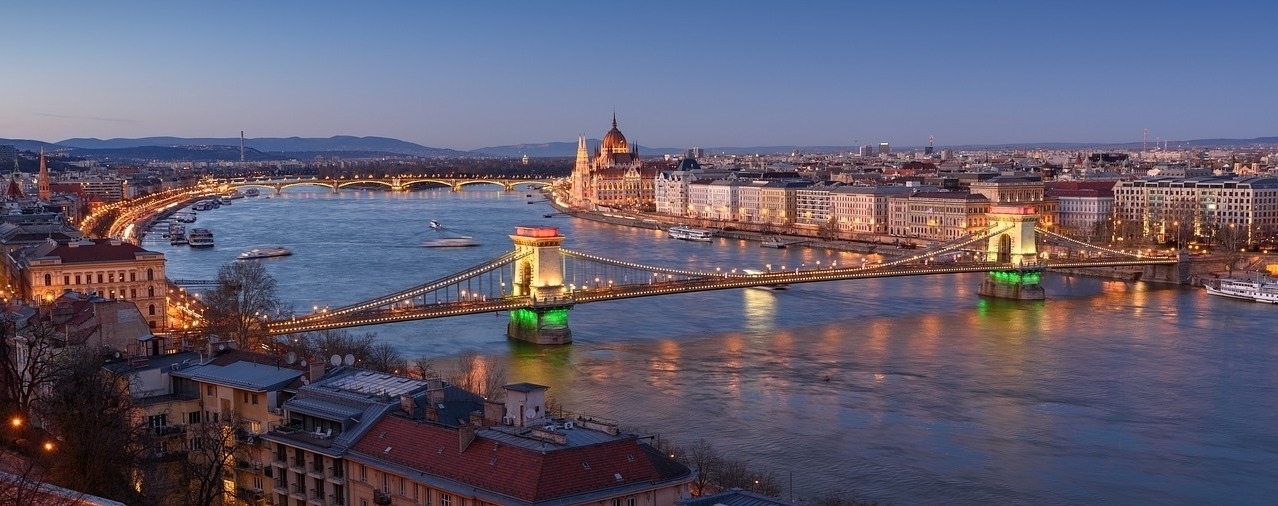 布达佩斯链桥匈牙利标志