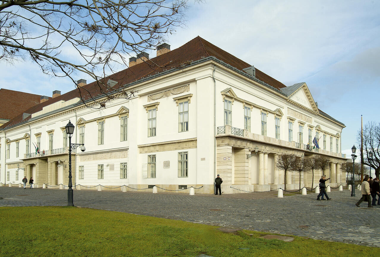 Sándor_palota_palace prezident Maďarska