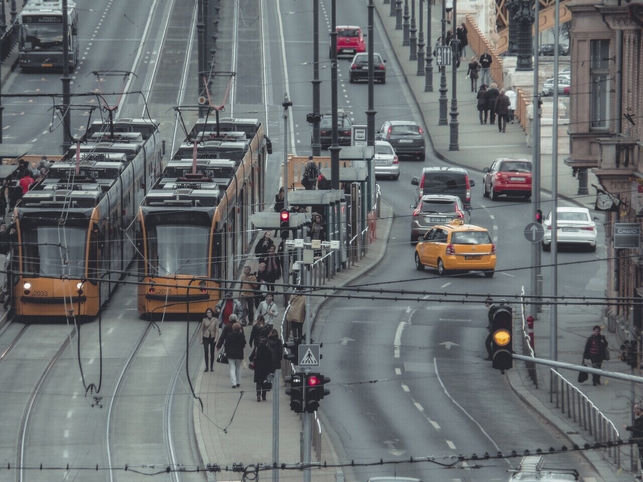 budapest bkv bkk transport tramvai