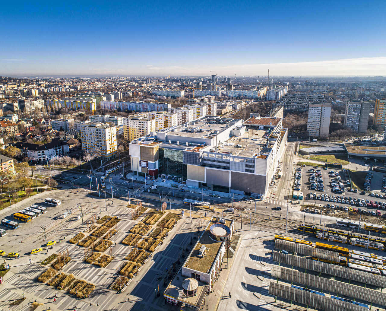 Budapest Etele plaza newest shopping center