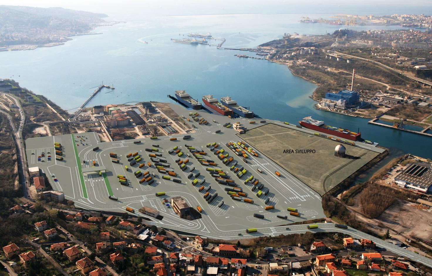 Mađarska morska luka Magyar Kikötő Plan