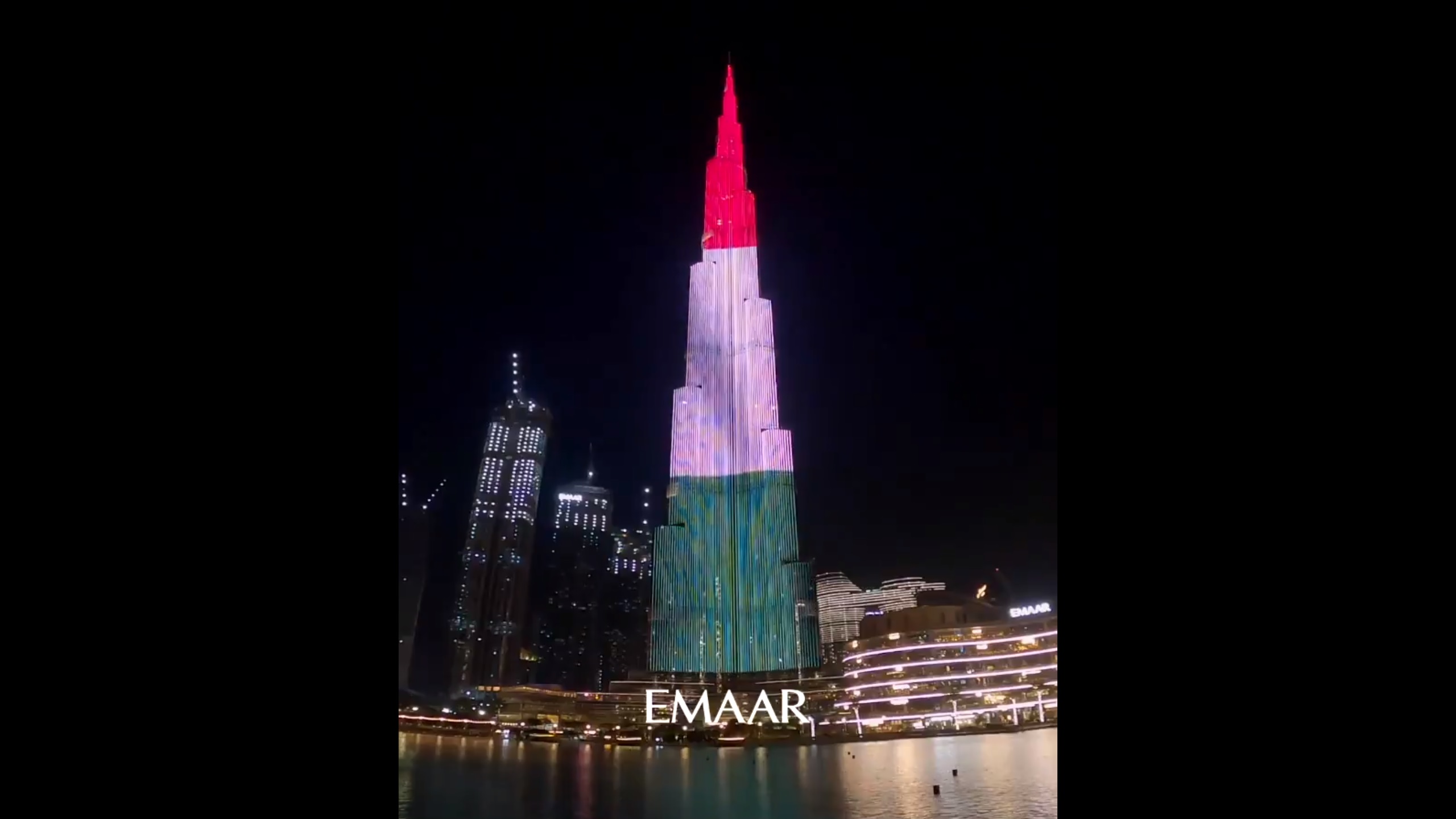 Burj Khalifa drapeau hongrie