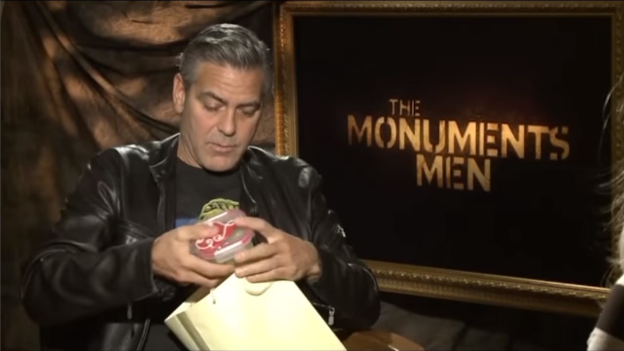 Intervista a George Clooney Food Étel Interjú