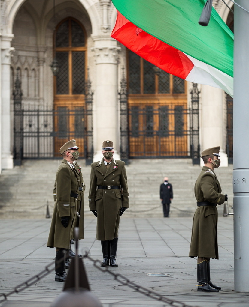 March 15 - National flag hoisted by Parliament