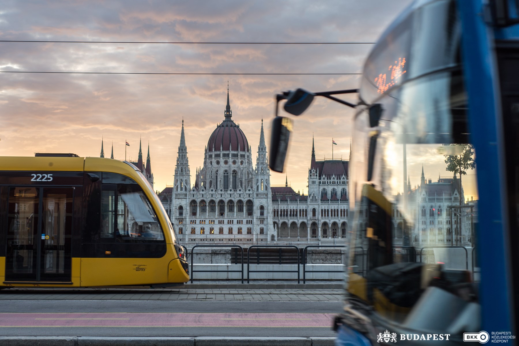 bkk tramvaj Budimpešta