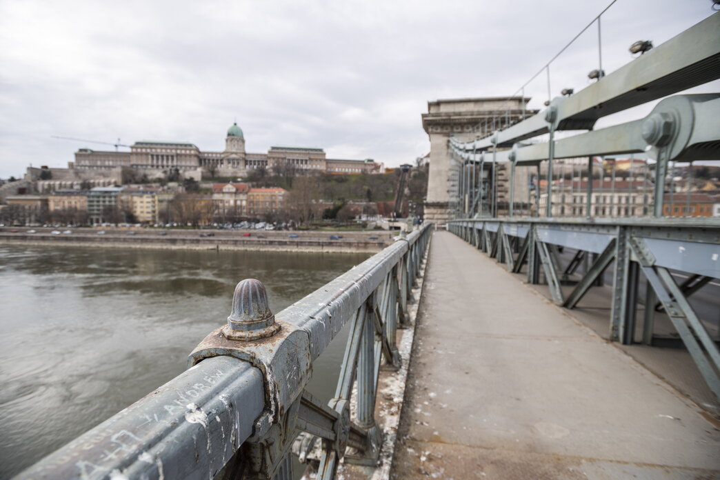 Chain Bridge Budapest Hungary