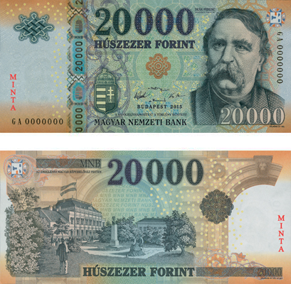 forint money banknote