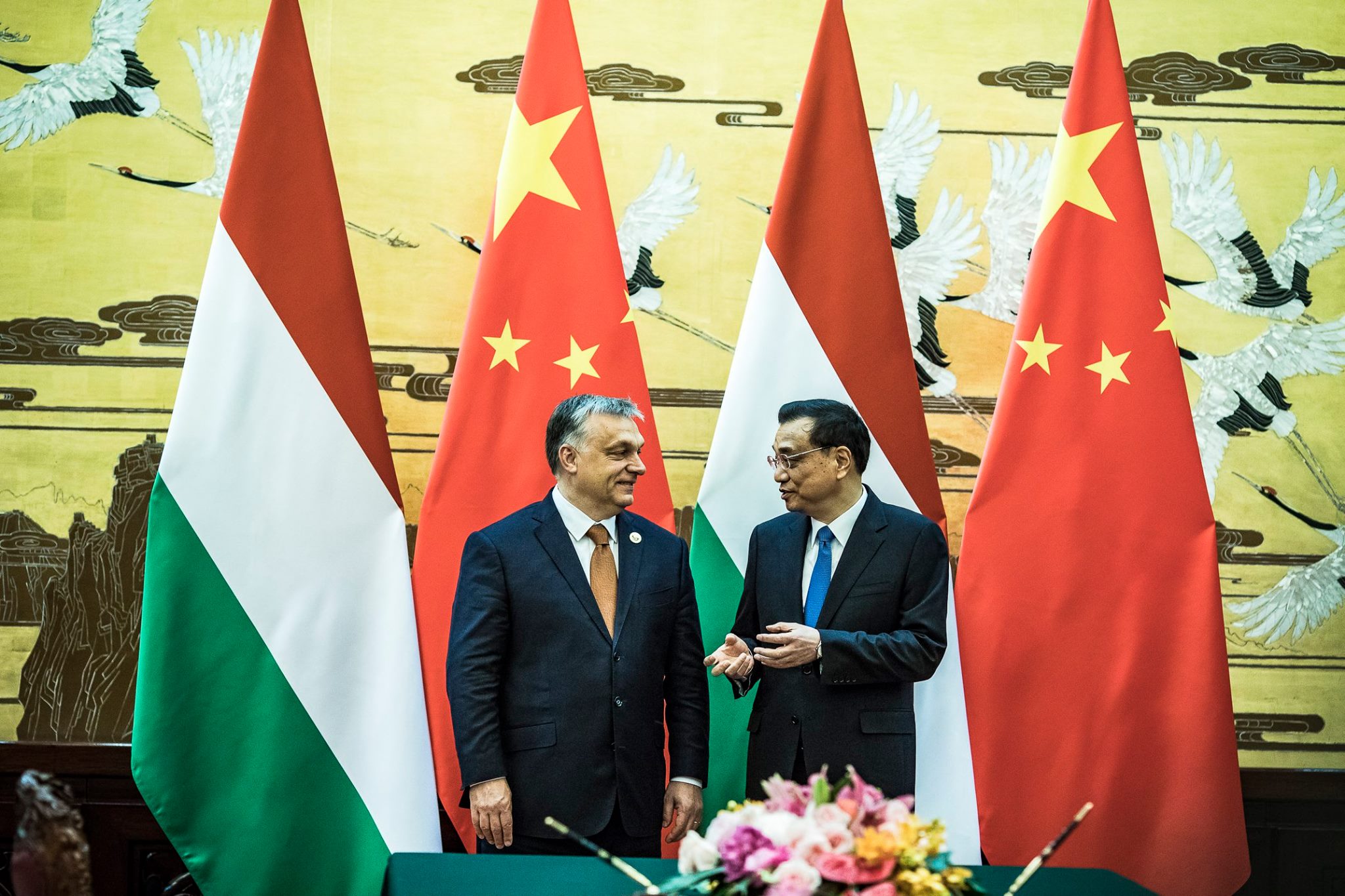 orbán în China