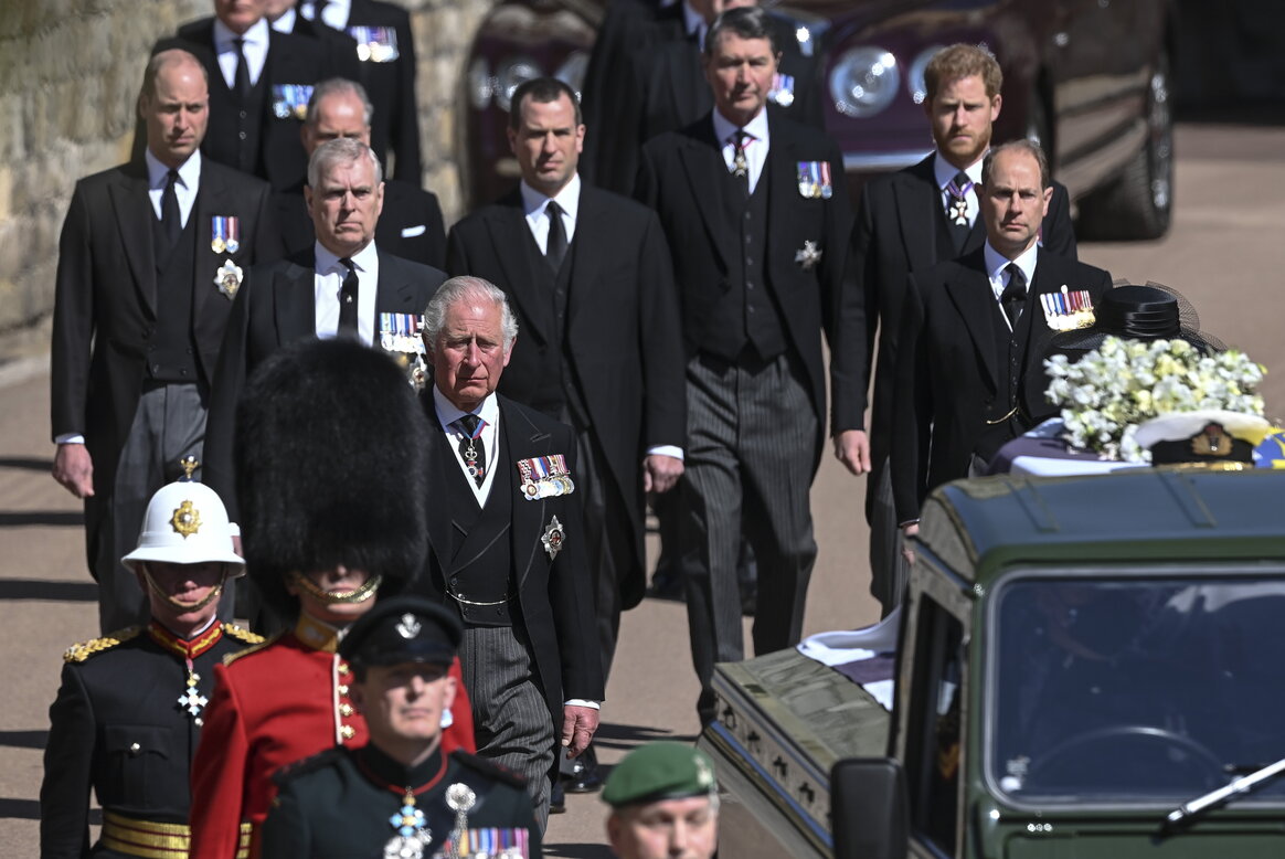 Prinz Philip Beerdigung Großbritannien