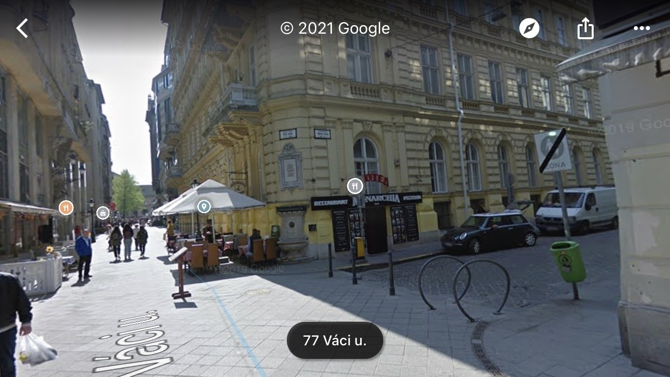 вид на улицу-здание-будапешт