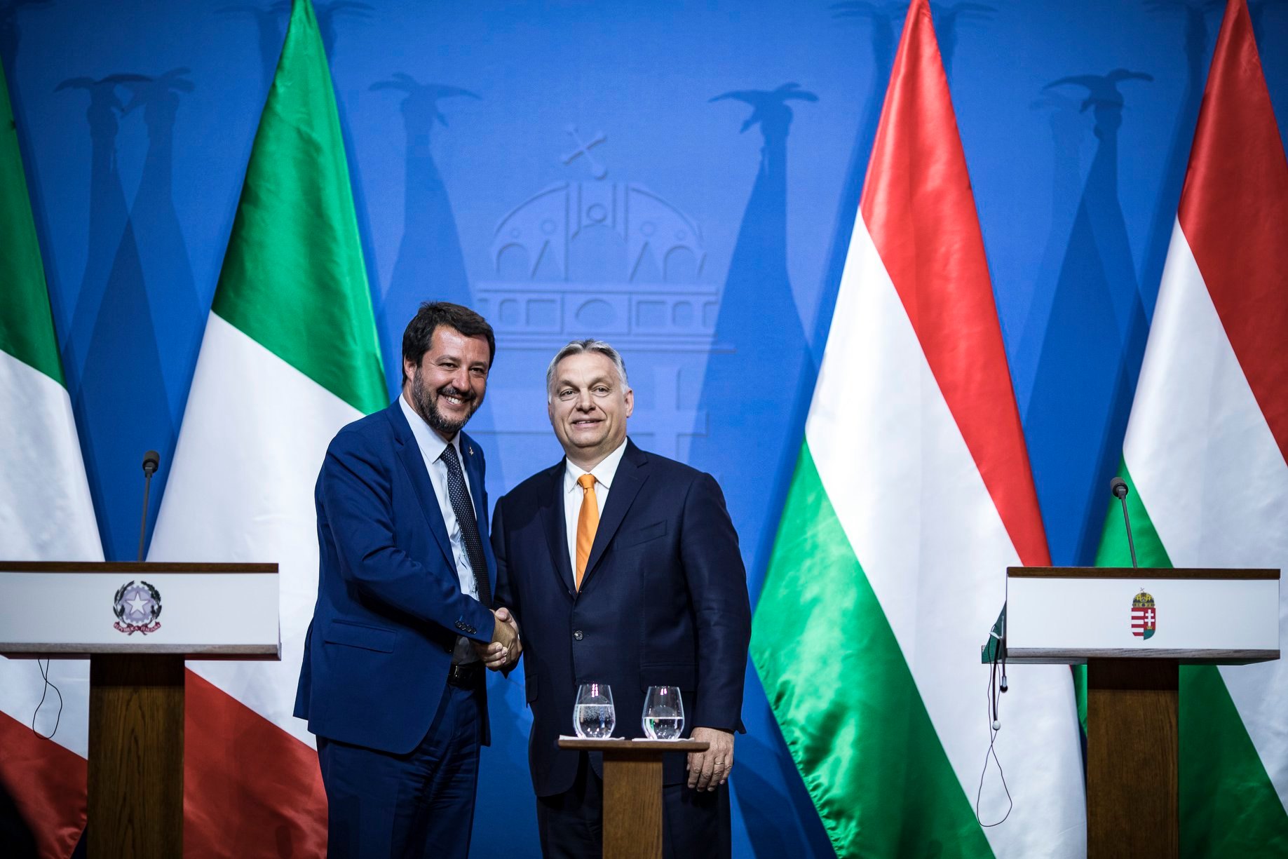 Curtea Salvini Viktor Orbán
