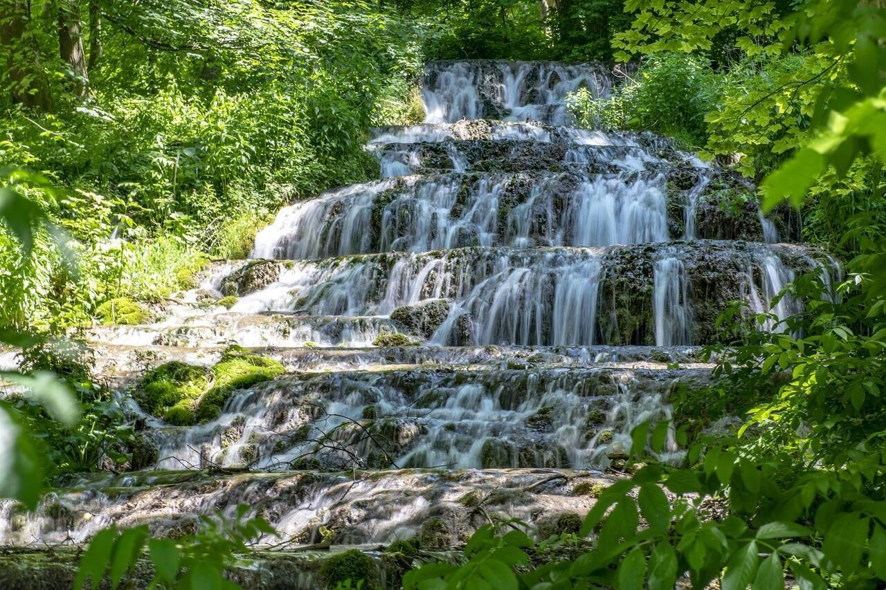 Wasserfall im Szalajka-Tal Vízesés