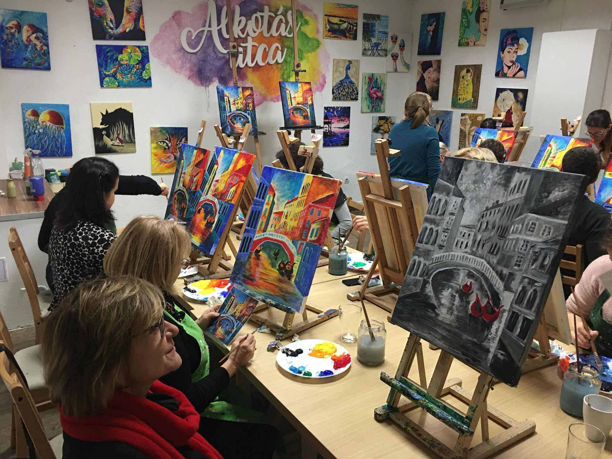 alkotasutca painting workshop