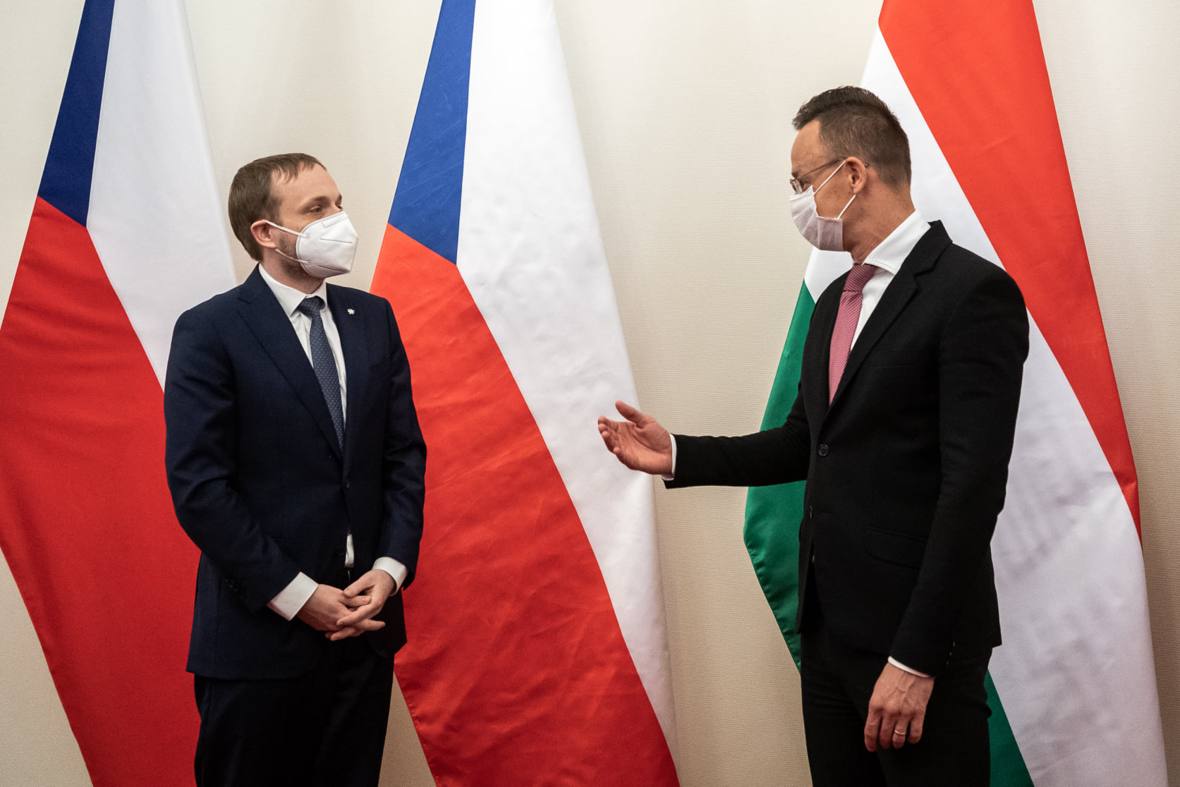 Ministros de Relaciones Exteriores húngaros checos