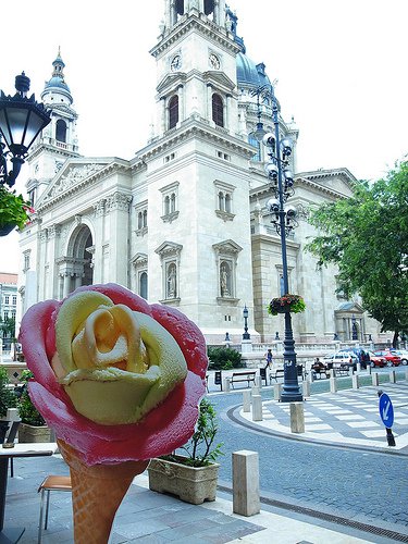 budapest ice cream summer