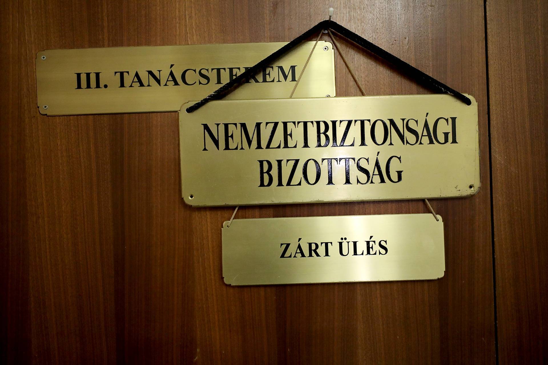 odbor za nacionalnu sigurnost mađarski parlament