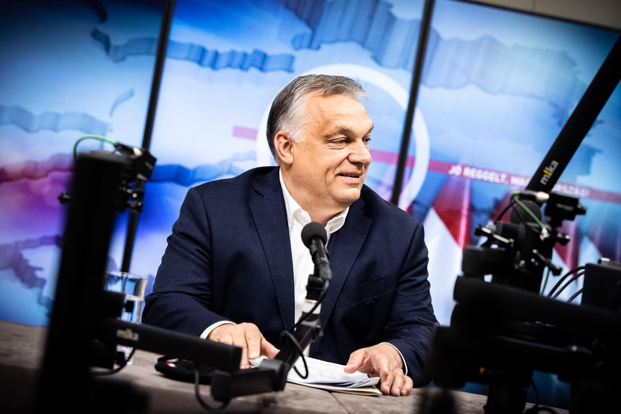 Orbán glückliches Interview