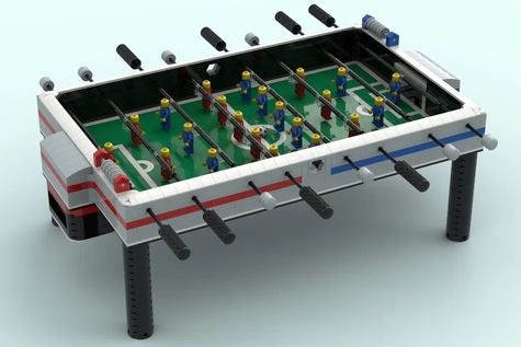Donát Fehérvári's foosball table