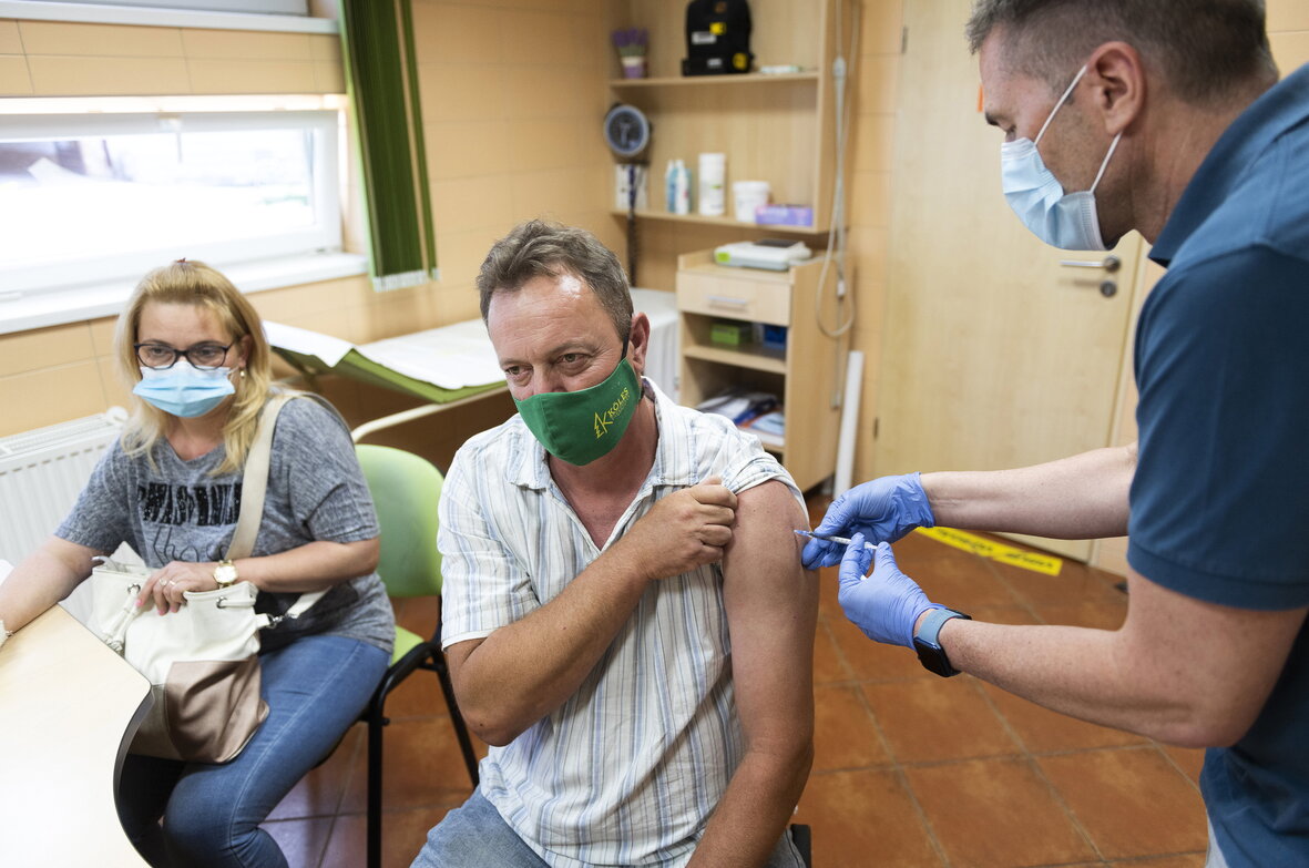 Maďarská očkovací hranice