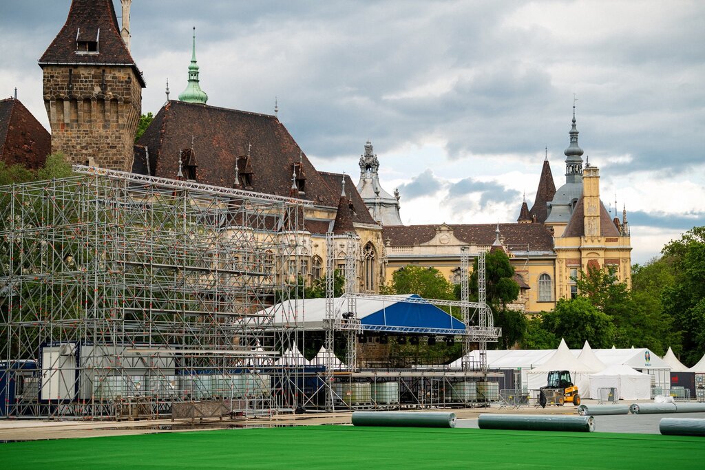 fan zone Budapest football