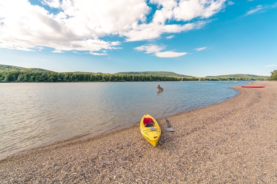 Danube beach