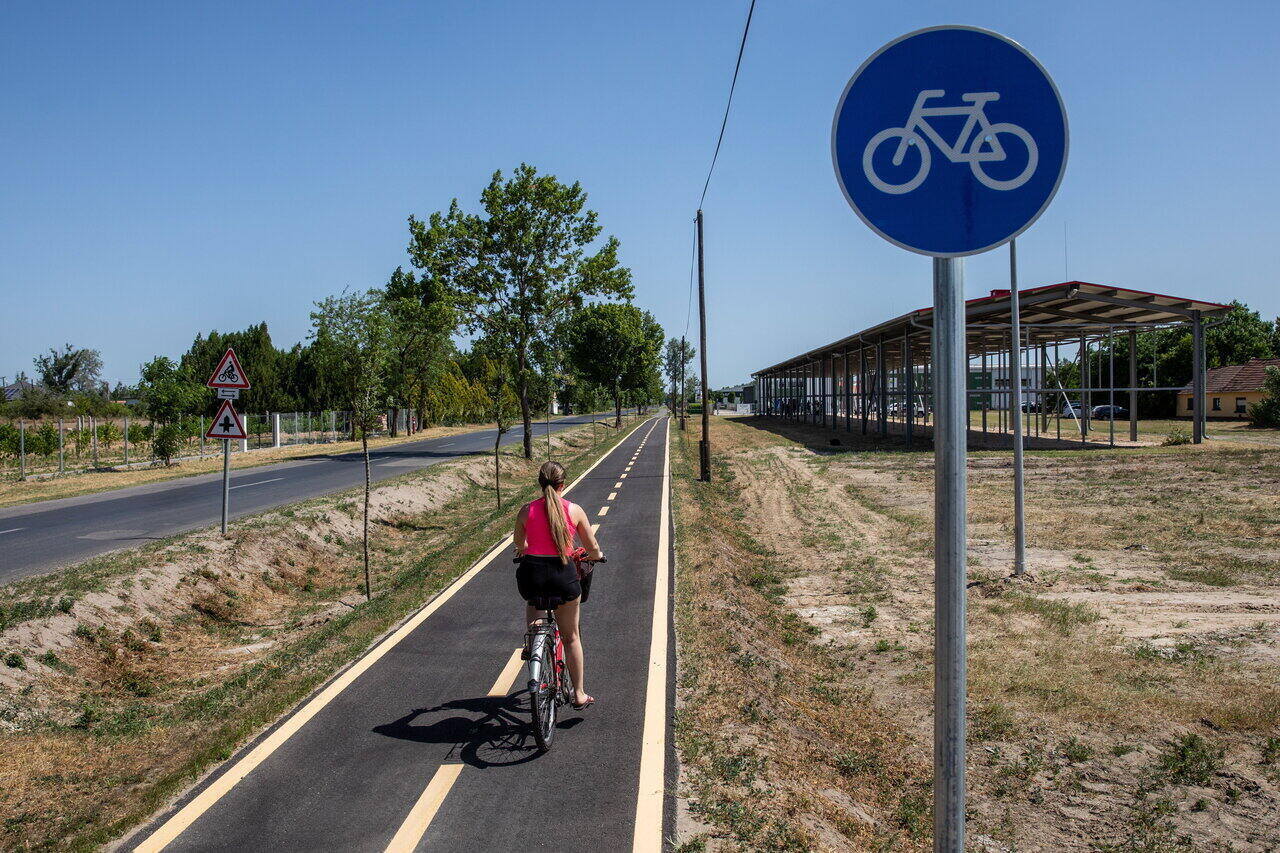 Венгрия велосипедная дорога
