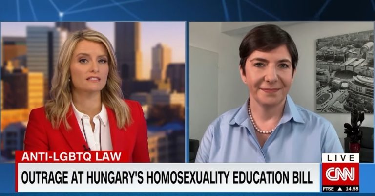 Klára Dobrev on CNN